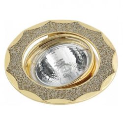 Светильник точечный MR16  COMTECH Volans (золото/серебро)