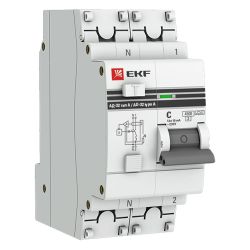 Автомат диф (АД-32)  25А, 2п, 1-фазн  EKF