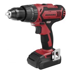 Шуруповерт акк. ударный  REDVERG RD-ISD18L/2T (18В,2акк.,2,0Ач,60Нм,4,0кг)