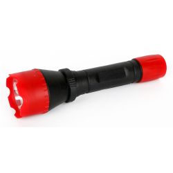 Фонарь  ULTRAFLASH  1  LED 6102-TH (2*R06) черный+красн./пластик