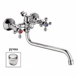 Смеситель ванн.-душ. 1/2" кер.  LEDEME S-type