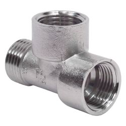 Тройник     1/2" г/г/ш ник  AQUALINK