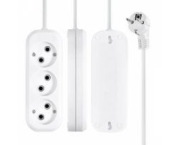 Удлинитель 3 местный 10 метров  16А, с/з  1-2.SALE