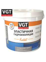 Гидроизоляция   1,3кг эластичная с кварцевым песком  ВГТ KONTAKT