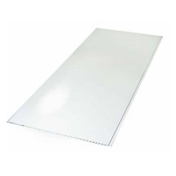 Панель ПВХ Белая глянцевая 2700х250х  8мм