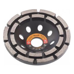 Чашка зачистная алмазная 125мм 2-х рядная  SPARTA