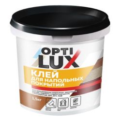 Клей для напольных покрытий   1,5кг  ОПТИЛЮКС