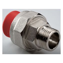 Американка 50 - 1 1/2" НР PPR красный  РВК AntiFire