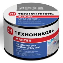 Лента самоклеящаяся герметизирующая двухсторонняя  100ммх10м NICOBAND DUO