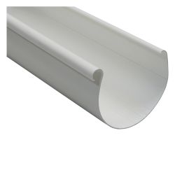 Желоб водосточный D125мм  NORDSIDE белый 3,0м