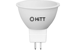 Лампа светодиод точечная MR16  11Вт, 220В, GU5.3, холод (6500К)   HiTT