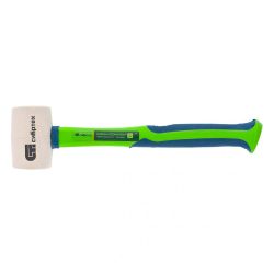 Киянка резиновая 225г стеклопластиковая ручка, белая  СИБРТЕХ