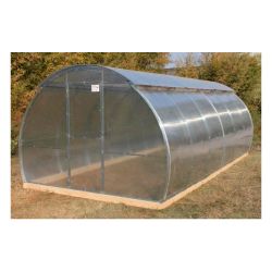 Теплица КОРМИЛИЦА раздвижная 6,0м, дуги через 1,0м, каркас 20х40мм