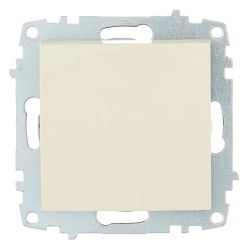 Выключатель 1-ый с/п  ABB COSMO  Бежевый