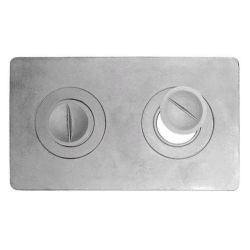 Плита с конфорами П2-1  585х340мм