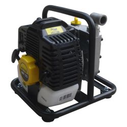 Мотопомпа HUTER МР-25  (1.5л.с,2-х такт дв.,130л/мин,диам вход/выход отв.25мм,высота вс.8м,7.5кг)