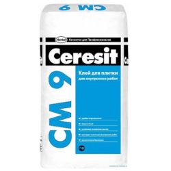 Клей плиточный   5,0кг  CERESIT CM   9