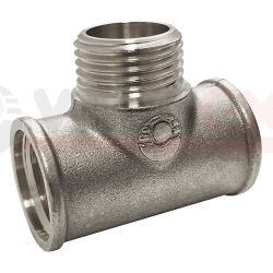 Тройник     3/4" - 1/2" - 1/2" г/ш/г ник  VALFEX