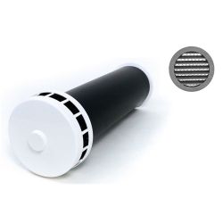 Клапан приточный инфильтрации воздуха d100 0,5м  ЭВЕНТ