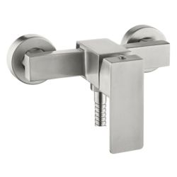 Смеситель для душа 35 карт.  LEDEME  нерж, сатин