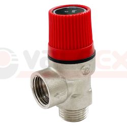 Клапан предохранительный     1/2" гш  3,0 бар  VALFEX