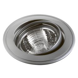 Светильник точечный MR16  COMTECH Corona (мат хром/хром) 