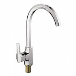 Смеситель для кухни 35 карт.  LEDEME  литой излив