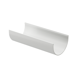 Желоб водосточный  D120мм  DOCKE STANDARD 3 м белый