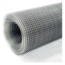 Сетка садовая сварная оцинк ячейка 10х10мм, д-1,2мм, 1,0 х 15м