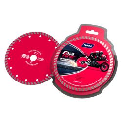 Круг отрезной алмазный 115 х 22 сегм. сухая резка турбо  HAGWERT