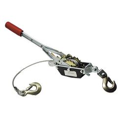 Лебедка рычажная тяга 2,0т, подъем 0,8т  MATRIX