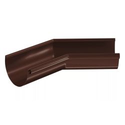 Угол для желоба D125мм/135*  NORDSIDE коричневый