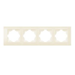 Рамка 4-ая  ABB COSMO  Бежевый