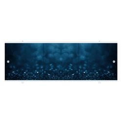 Экран под ванну 1,5 м  с алюм. рамой Сапфировый  Премиум А  МЕТАКАМ