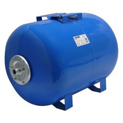 Бак расширительный для ГВС и ХВС горизонтальный   24л синий  BELAMOS
