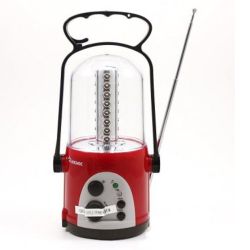 Фонарь Accu 6010 LED с радио  КОСМОС