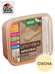Шпатлевка по дереву сосна   0,8кг  FARBITEX Profi Wood