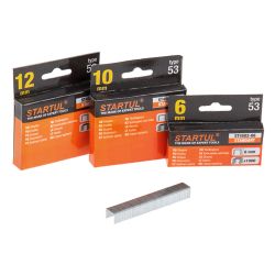 Скобы для степлера тип   53,  10мм, 1000шт  STARTUL