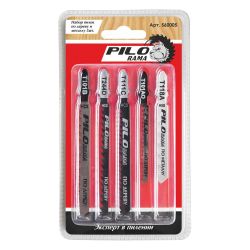 Полотна  для эл/лобзика    T101B, T101AO,T111C, Т244D, Т118А  (5шт/уп.)  PILORAMA