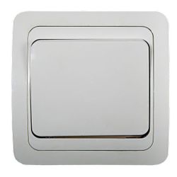 Выключатель 1кл.с/п  CLASSICO белый ASD