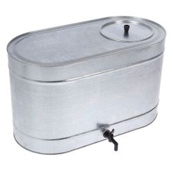 Бак   75л плоский с краном оцинк