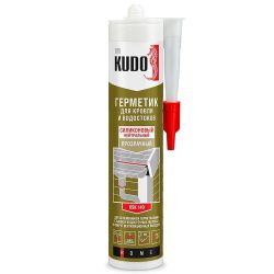 Герметик кровельный прозрачный 280мл  KUDO