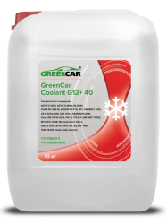 Антифриз-40 красный (G-12) 10,0кг  GreenCar Coolant