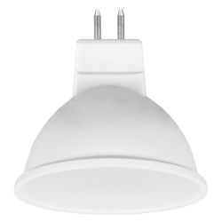 Лампа светодиод точечная MR16  10Вт, 220В, GU5.3, холод (6500К)  ФАРЛАЙТ