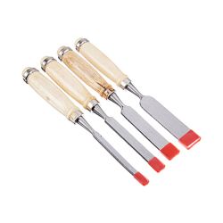 Набор стамесок-долот с деревянной ручкой  4 предм. 