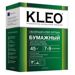 Клей обойный для бумажных обоев 160г  KLEO стандарт 7-9