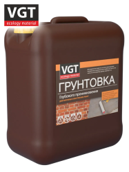 Грунтовка глубокого проникновения 10,0кг  ВГТ ВД-АК-0301 для наружных/внутренних работ