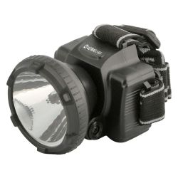 Фонарь налобный  акк ULTRAFLASH  1  LED 5366-TH 2 режима,черный/пластик