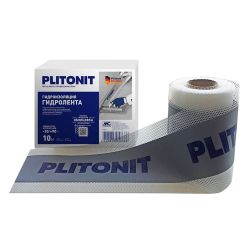 Лента гидроизоляционная 10м  ГидроЛента PLITONIT