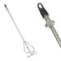 Миксер для смесей 160х590мм оцинк М14 хвостовик  РемоКолор Проф